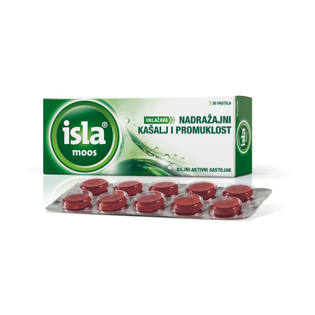 0495.gif ISLA MOOS PASTILE A30 - za ublažavanje kašlja i promuklosti - Image 1