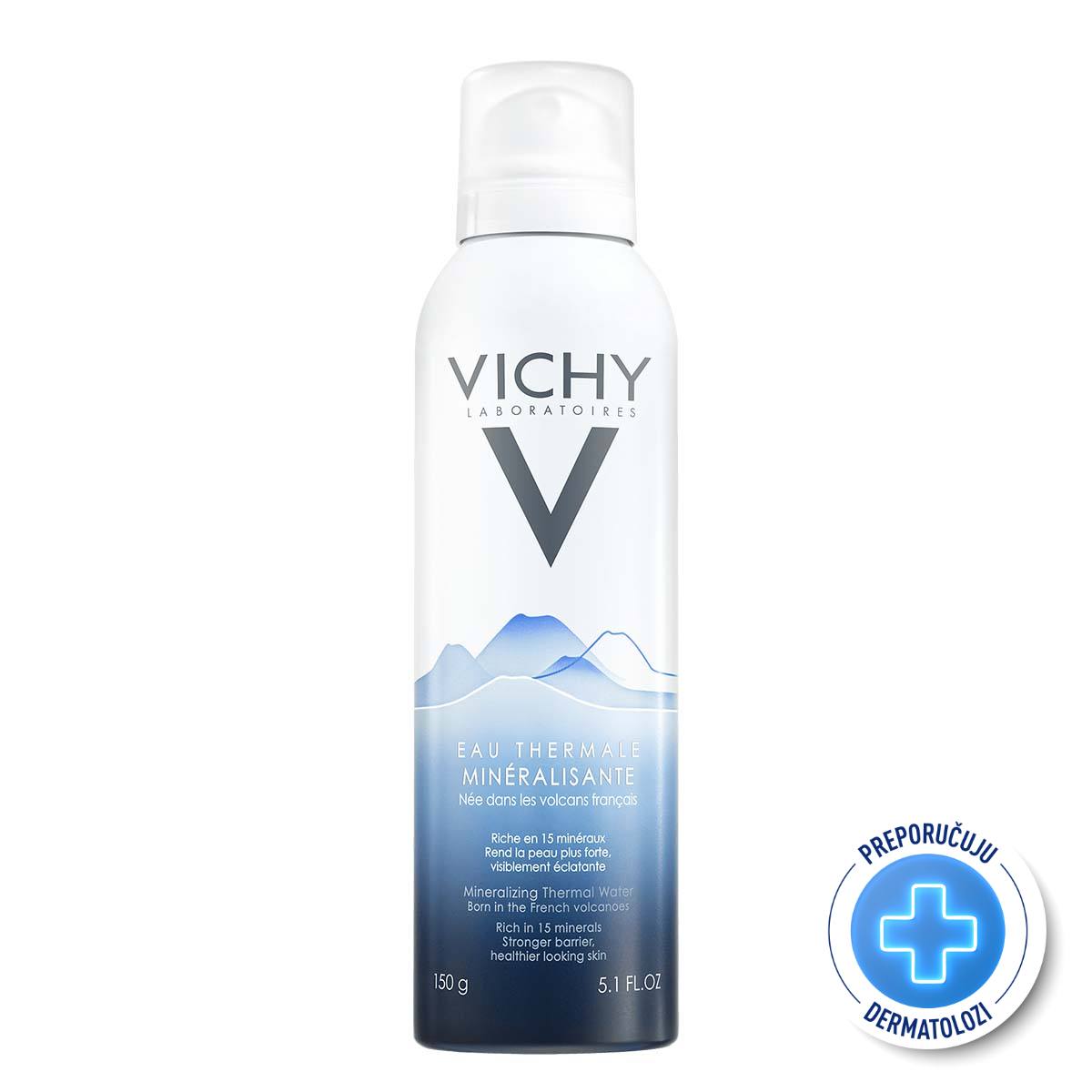 3337871308612_1-1.jpg VICHY EAU THERMALE Mineralizirana termalna voda u spreju, 150 ml - za hidrataciju i osvježenje kože - Image 1