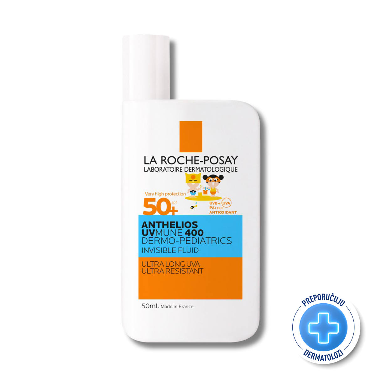3337875886307_1.jpg La Roche-Posay Anthelios UVMUNE 400 Dermo pediatrics nevidljivi fluid za djecu SPF50+ 50 ml - za zaštitu od sunca - Image 1