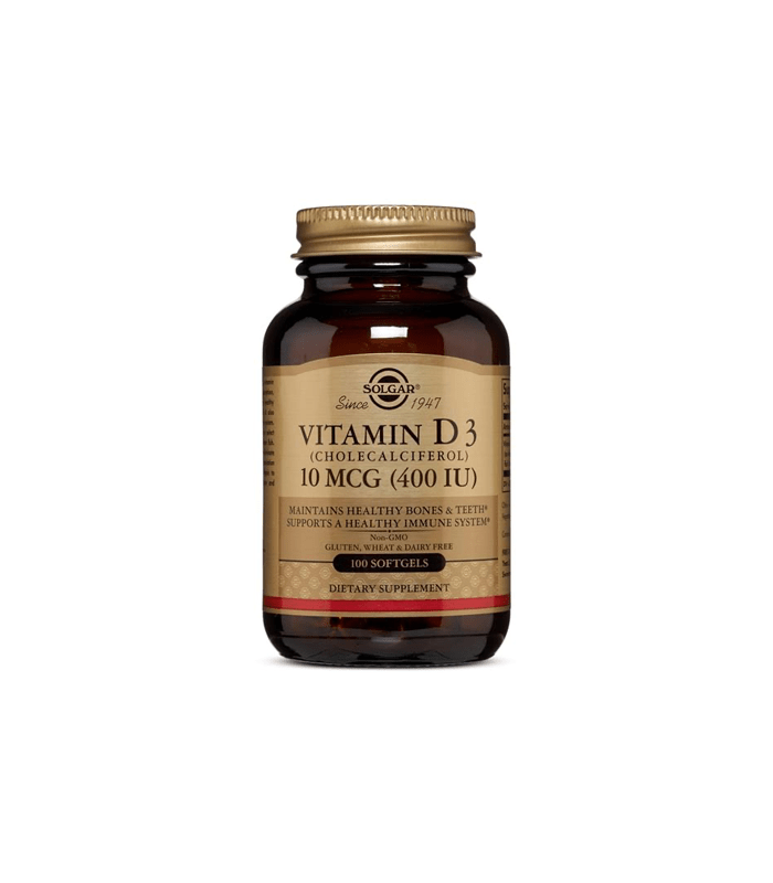 33984033207.png SOLGAR VITAMIN D CPS A 100 400IU - za zdravlje kostiju - Image 1