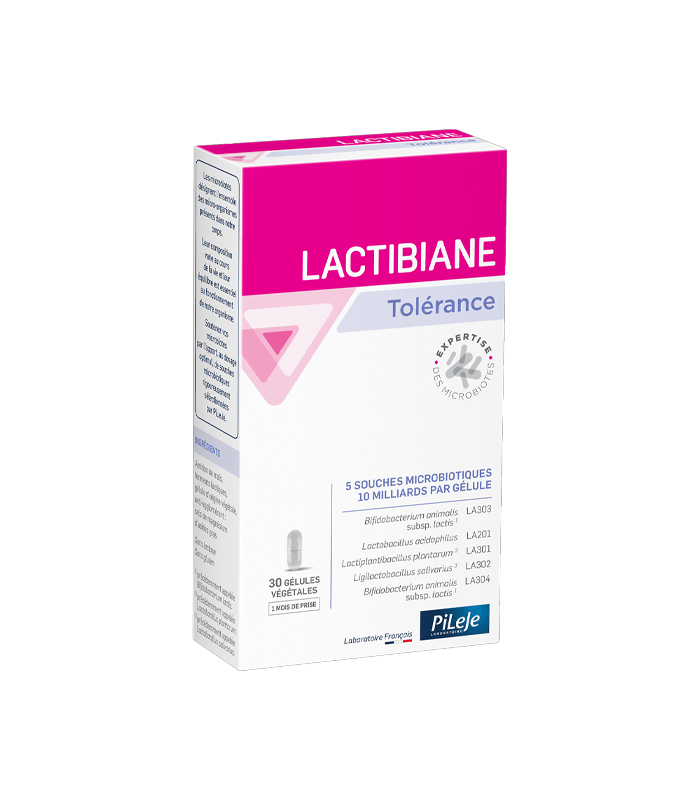 3401560504996.png LACTIBIANE TOLERANCE 30 kapsula - za imunitet i crijevnu floru - Image 1