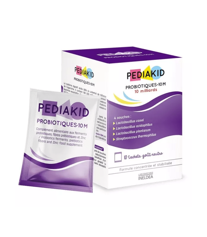 3700225602269.png PEDIAKID Probiotik za djecu u kesicama a10 - za probavu djece - Image 1