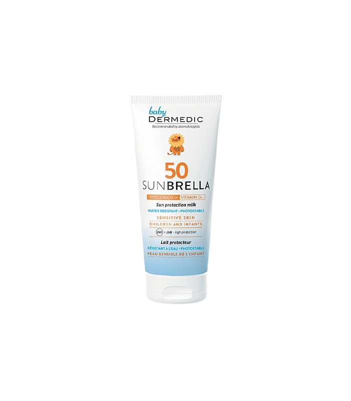 5901643170592.png Dermedic Baby Sunbrella Spf 50 Zaštitno Mlijeko 100ml - zaštita od UV zračenja - Image 1