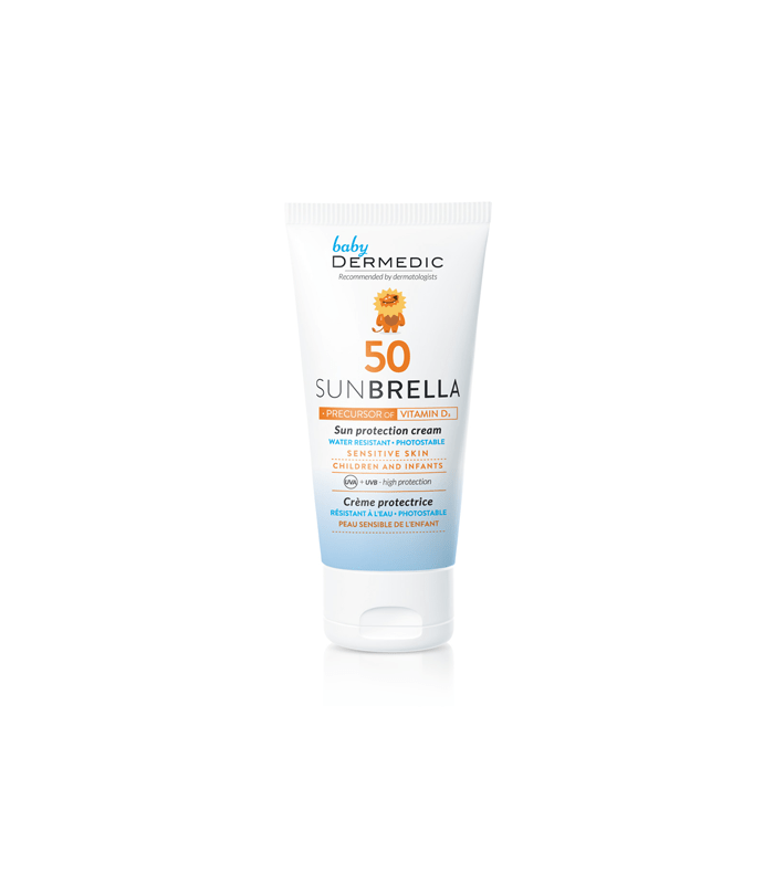 5901643172053.png DERMEDIC BABY SUNBRELLA SPF50 KREMA ZA LICE 50ML - za zaštitu od sunca - Image 1
