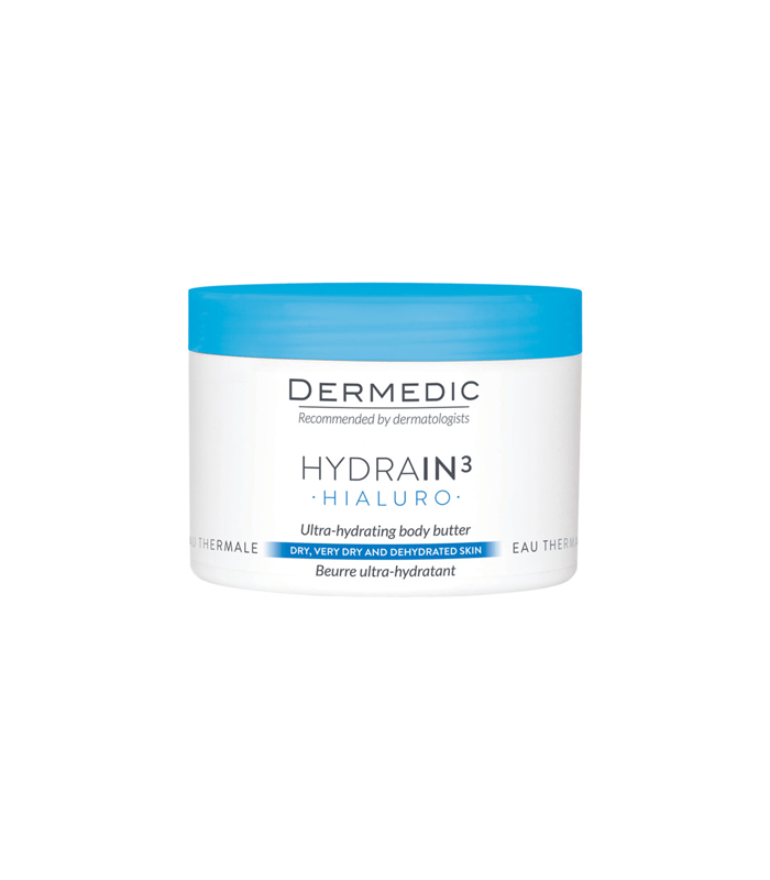 5901643176105.png DERMEDIC Hydrain3 Ultra puter za tijelo 225ml - za hidrataciju kože - Image 1