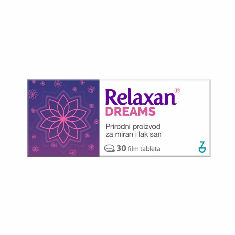 xr:d:DAFhFzXuKlw:4,j:45839849963,t:23042508 RELAXAN DREAMS tablete a 30, Dodatak prehrani za miran i lak san - za regulaciju nesanice i poremećaja sna - Image 1