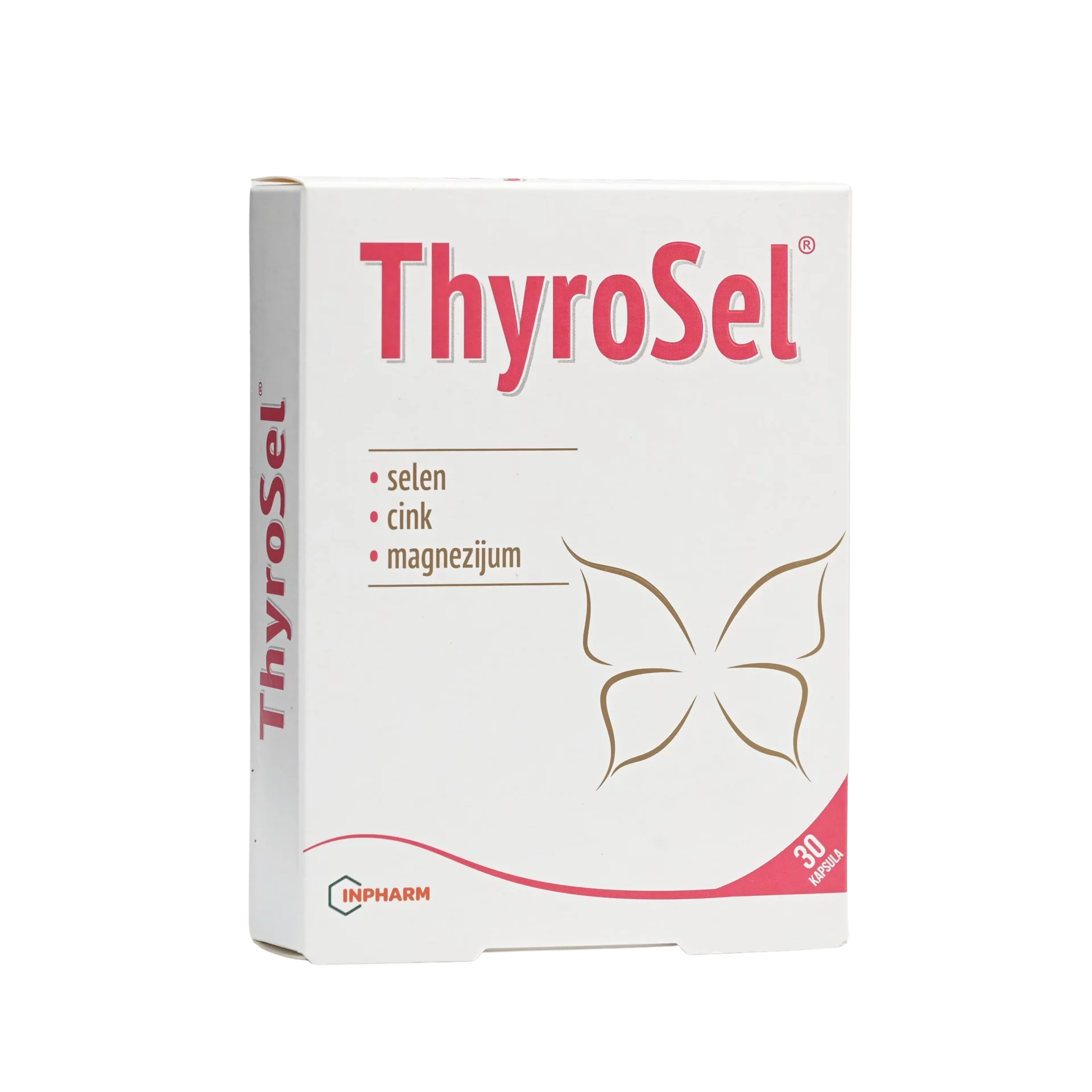Inpharm-Thyrosel.webp INPHARM ThyroSel 30 kapsula - za funkciju štitne žlijezde - Image 1